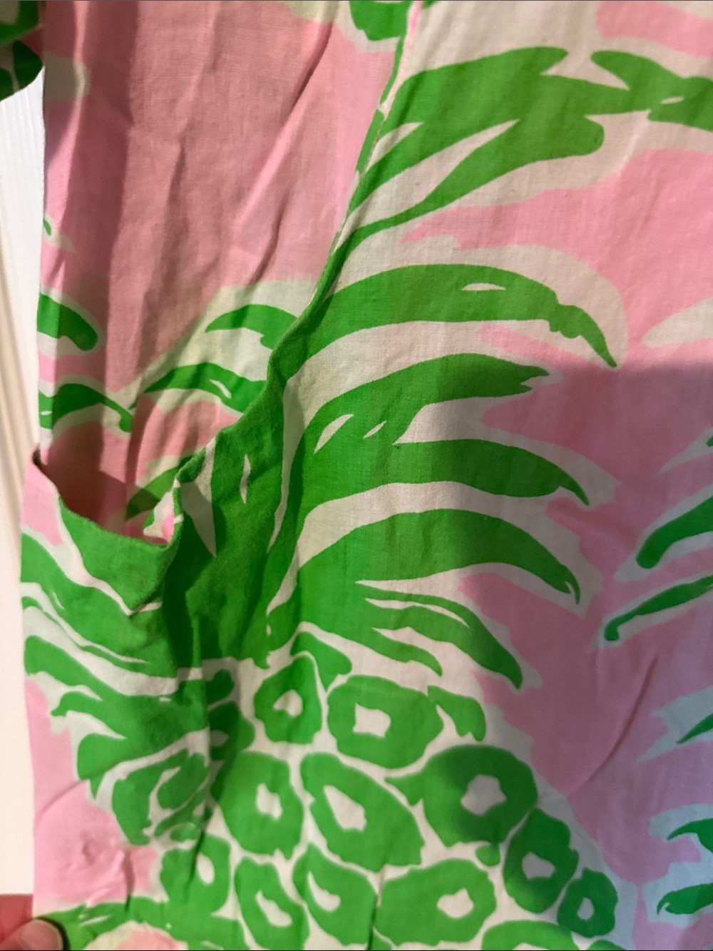 Lilly Pulitzer Pink and Green Tropical Swim Coverup - Picture 5 of 15